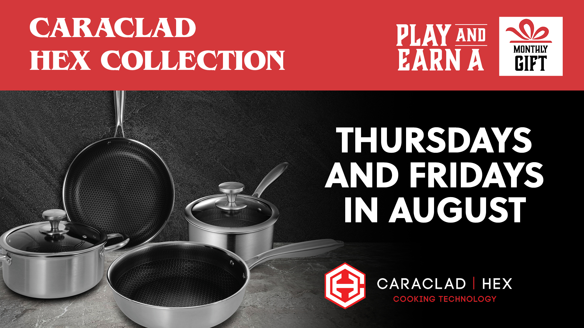 Play and Earn Monthly Gifts